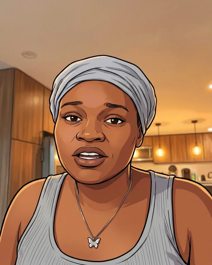 Illustrated portrait of Jasmin P.